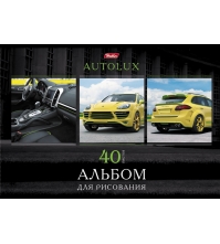 Альбом для рисования 40л. А4 на скрепке АвтоЛюкс