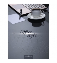 Бизнес-блокнот 80л. А4 Office Style, 5-цветный блок, глянцевая ламинация