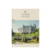 Бизнес-блокнот 80л. А4 Путешествия. Retro voyage, глянцевая ламинация