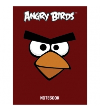 Бизнес-блокнот 80л. А5 ANGRY BIRDS 5-цв. блок