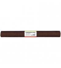 Бумага крепированная 50*250 см, 32 г/м?, коричневая (орех), в рулоне