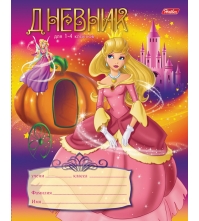 Дневник 1-4 кл. 48л. Золушка (Toon Studio), блестки