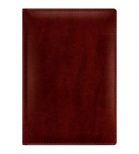 Ежедневник датированный 2015г., А5, 176л., кожзам, Nebraska GRAND, коричневый, золотой срез