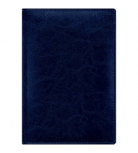 Ежедневник датированный 2015г., А5, 176л., кожзам, Sarif CLASSIC, синий