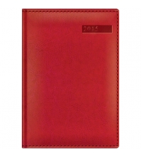 Ежедневник датированный 2015г., А6, 176л., кожзам, Sarif IMAGE, красный