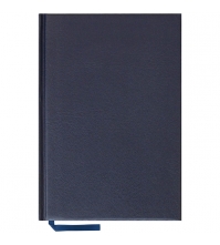 Ежедневник недатированный А5 160л. балакрон Basic, синий