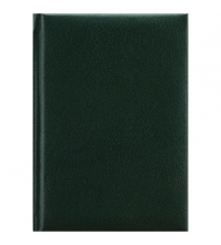 Ежедневник недатированный А6 160л. балакрон Basic, зеленый