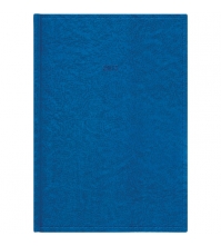 Еженедельник датированный 2015г., 170*240, 72л., кожзам, Perfect, синий