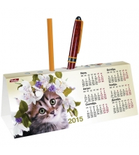Календарь-домик Ассорти с фигурной высечкой на 2015г.