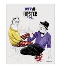 Тетрадь 48л. А5 клетка HD My Hipster