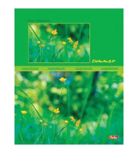 Тетрадь 80л. А5 клетка на гребне Seasons, выборочный лак