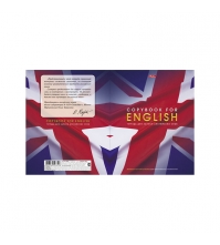 Тетрадь-словарик 48л. А5 для записи английских слов Английский Флаг