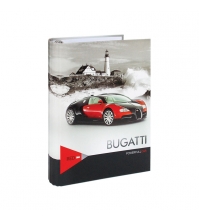 Тетрадь на кольцах А5 120л. 7БЦ «Powerful car. Bugatti»