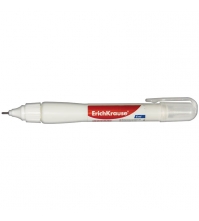 Корректирующий карандаш 06мл, металлический наконечник, Techno White, в пакетике