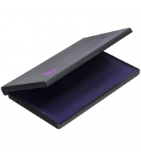 Штемпельная подушка 110*70мм фиолетовая