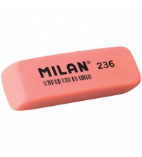Ластик MILAN 236, скошенный, 55*19*8мм