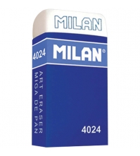 Ластик MILAN 4024, картонный держатель, 50*24*9мм