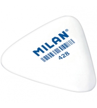 Ластик MILAN 428, треугольный, каучук, 55*55*55*9мм