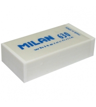 Ластик MILAN 630 White Technic, каучук, 40*13*10мм