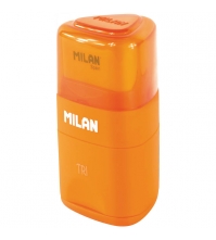 Ластик+точилка MILAN 4700116, 1 отверстие, дисплей