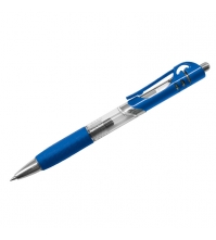 Ручка гелевая автоматическая MP gel, синяя, 0,5мм, грип