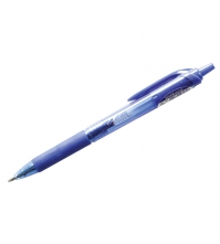 Ручка гелевая автоматическая VISTA, синяя, 0,7мм, грип