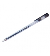 Ручка гелевая OfficeSpace черная, 1мм