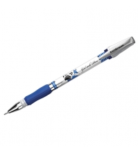 Ручка гелевая ROBOGEL синяя, 0,5мм, грип