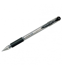 Ручка гелевая Signo DX Ultra-fine UM-151, черная, 0,7мм, грип