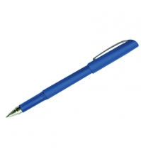 Ручка гелевая Silk синяя, 0,5мм, грип