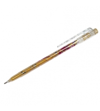 Ручка гелевая Люрекс золото, 1мм