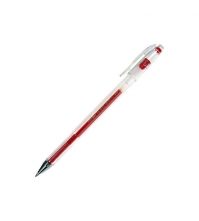 Ручка гелевая красная, 0,5мм