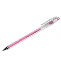 Ручка гелевая розовая, 0,7мм