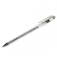 Ручка гелевая серебро металлик, 0,7мм