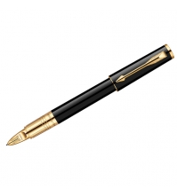 Ручка Пятый пишущий узел Ingenuity Slim Black GT черная, 0,3мм, подар.уп.
