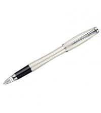 Ручка Пятый пишущий узел Urban Premium Pearl Metal Chiselled черная, 0,3мм, подар.уп.