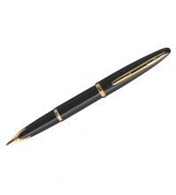 Ручка перьевая Carene Black Sea GT, корпус черный/золото, подар.уп.