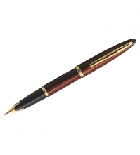 Ручка перьевая Carene Marine Amber GT, корпус темно-бордовый, подар. уп.