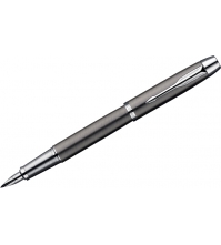 Ручка перьевая IM Premium Deep Gun Metal Chiselled CT, корпус серый/хром, подар.уп.
