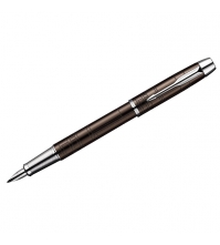 Ручка перьевая IM Premium Metallic Brown CT, корпус коричневый/хром, подар.уп.
