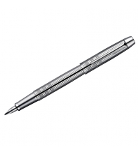 Ручка перьевая IM Premium Shiny Chrome Chiselled CT, корпус хром, подар.уп.