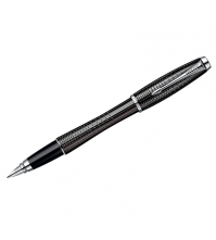 Ручка перьевая Urban Premium Ebony Metal Chiselled, корпус черный, подар.уп.