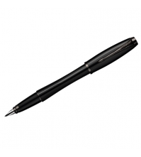 Ручка перьевая Urban Premium Matt Black CT, корпус черный, подар.уп.