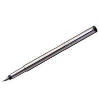 Ручка перьевая Vector Stainless Steel, корпус хром, подар.уп.