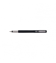 Ручка перьевая Vector Standard Black, корпус черный/хром, подар.уп.