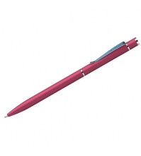 Ручка шариковая Golden Classic синяя, 0,7мм, корпус розовый/хром, поворотная, пластик.футляр