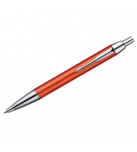 Ручка шариковая IM Premium Big Red синяя, 0,5мм, корпус красный/хром, подар.уп.