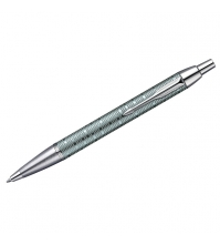 Ручка шариковая IM Premium Emerald Pearl синяя, 1мм, подар. уп.