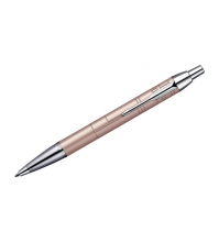 Ручка шариковая IM Premium Metallic Pink CT синяя, 0,7мм, корпус розовый/хром, подар.уп.