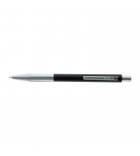 Ручка шариковая Liner синяя, 1мм, корпус черный, механизм автоматический
